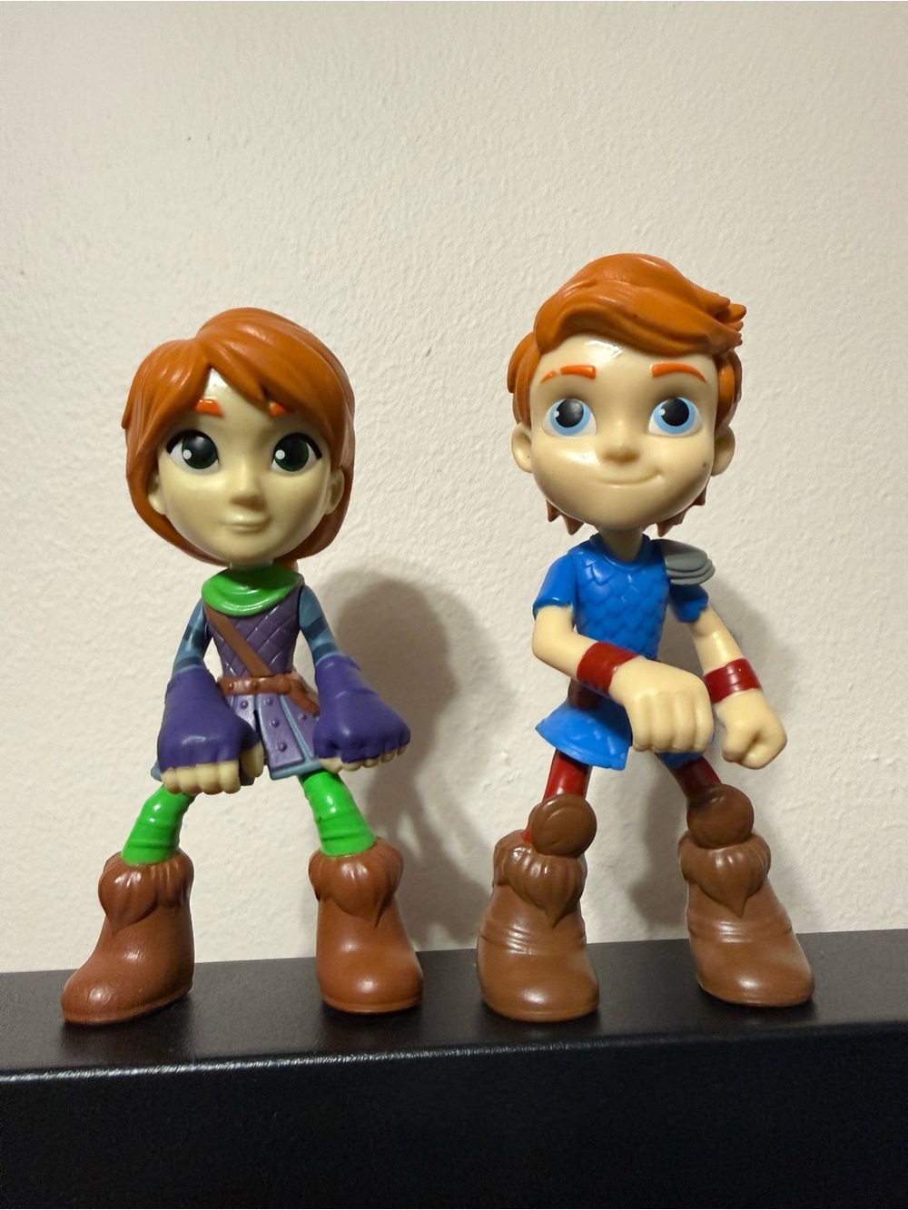 DreamWorks Dragons Rescue Riders Dak & Leyla Figures